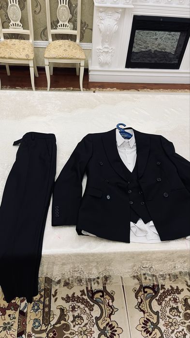 Кастюм шалбар чорны