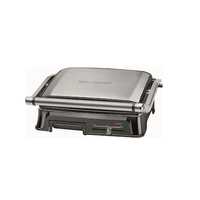 Grill electric Clatronic KG 3571, 2000 W, control temperatura, Inox