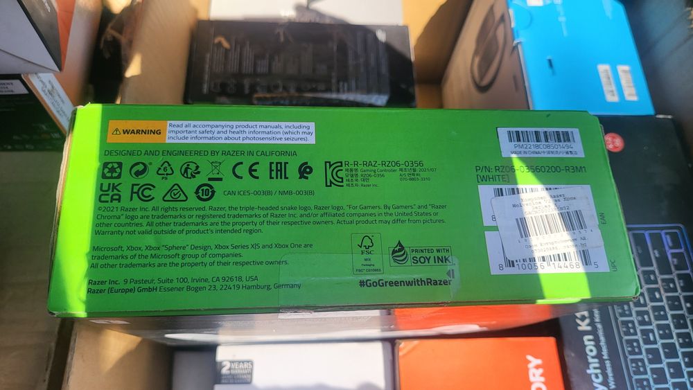 Геймърски Конролер Razer - Wolverine V2, бял, Xbox Series S/ X one /PC