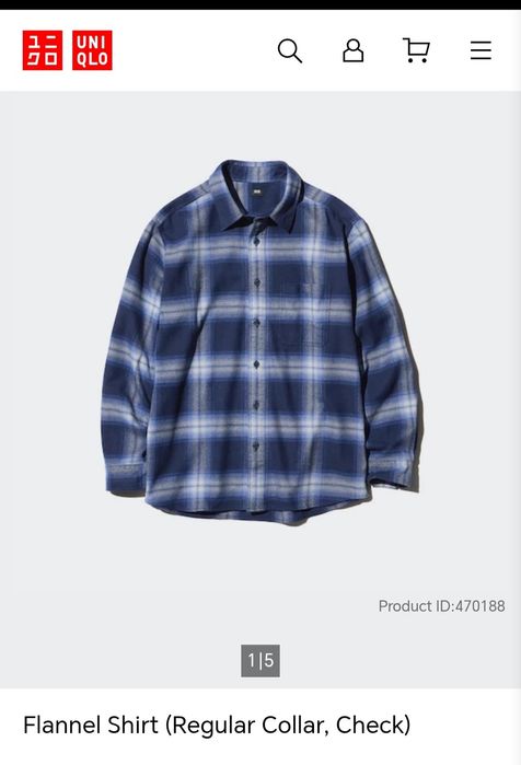 Рубашка Uniqlo Разм. М