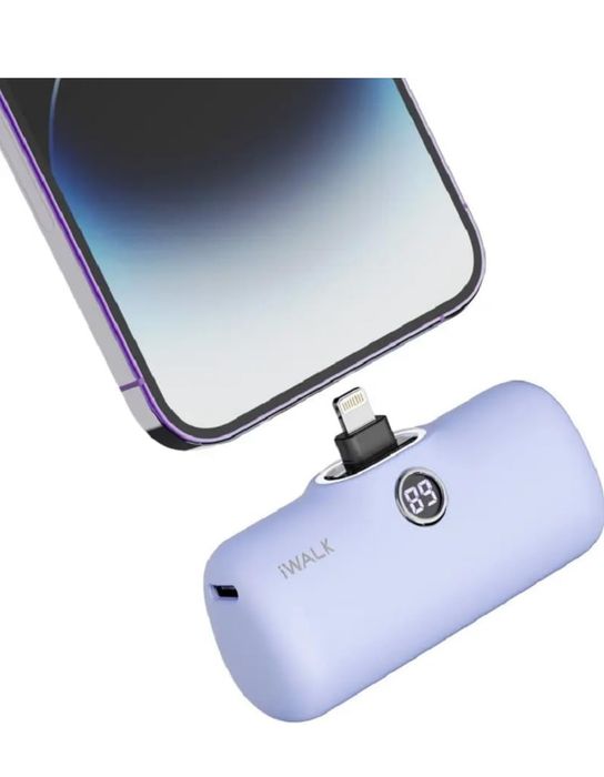 Baterie externa iWalk Dbl5000pl mov noua sigilata