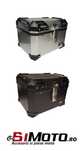 Top case Aplus 38L aspect aluminiu cutie moto