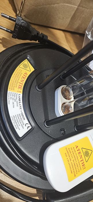 Lampa Sterilizare Germicida cu Ultraviolete, generator ozon