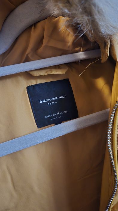 Мек пушенето жълт елек Zara