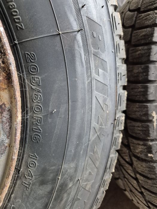 Roti iarna Toyota Hilux, cauciucuri iarna 205 80 r16