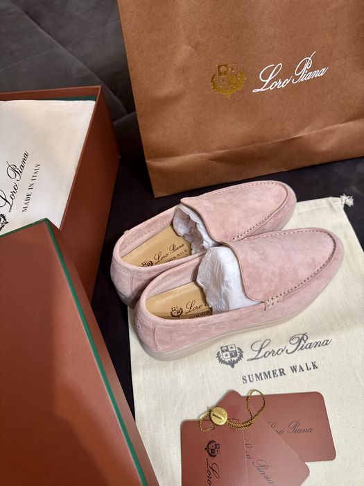 Mocasini Loro Summer Walk - size 37,38/piele natur fina/video(Chanel)