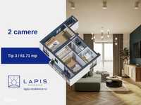 LAPIS RESIDENCE - apartament nou cu 2 camere + birou/camera copil