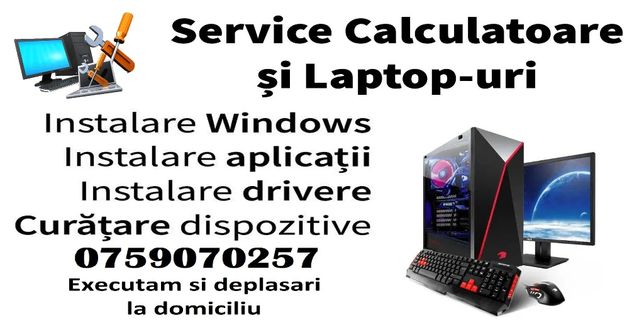 Service Calculatoare și Laptopuri