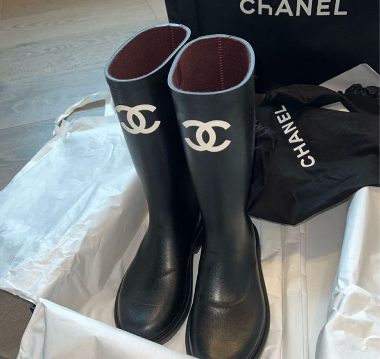 Гумени ботуши Chanel