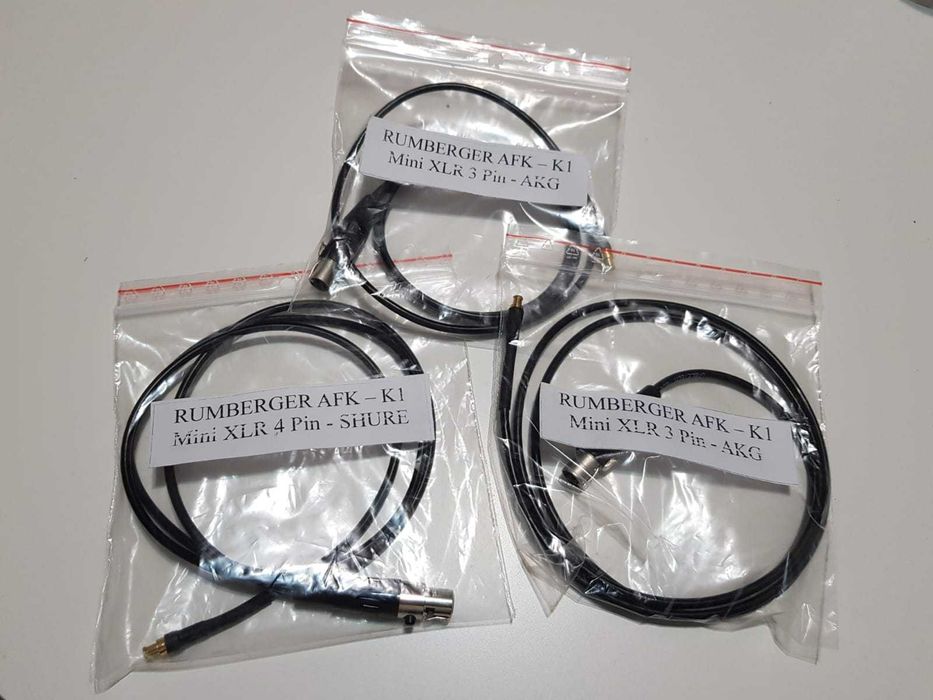 Cablu instrument cu doza Rumberger la sistem wireless