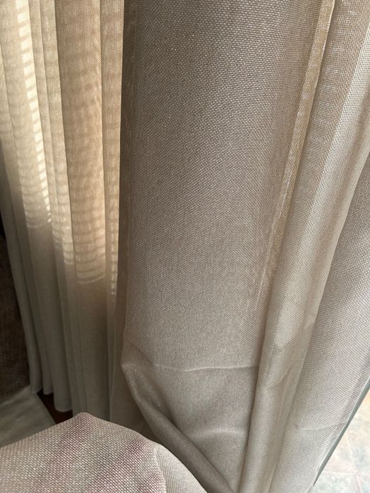 Готови ,ушити пердета от ламе със златни нишки