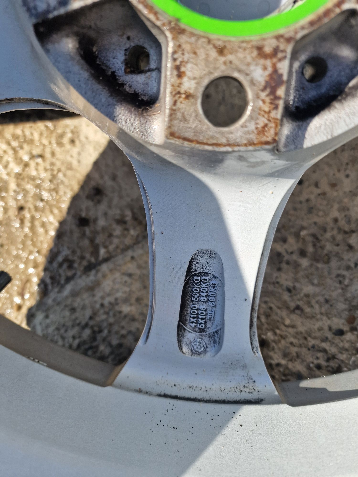 Jante aluminiu 5×115 Opel insignia B cu cauciucuri M +S, pe 17