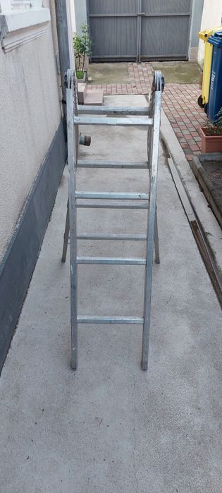 Scara  aluminiu  4 trepte