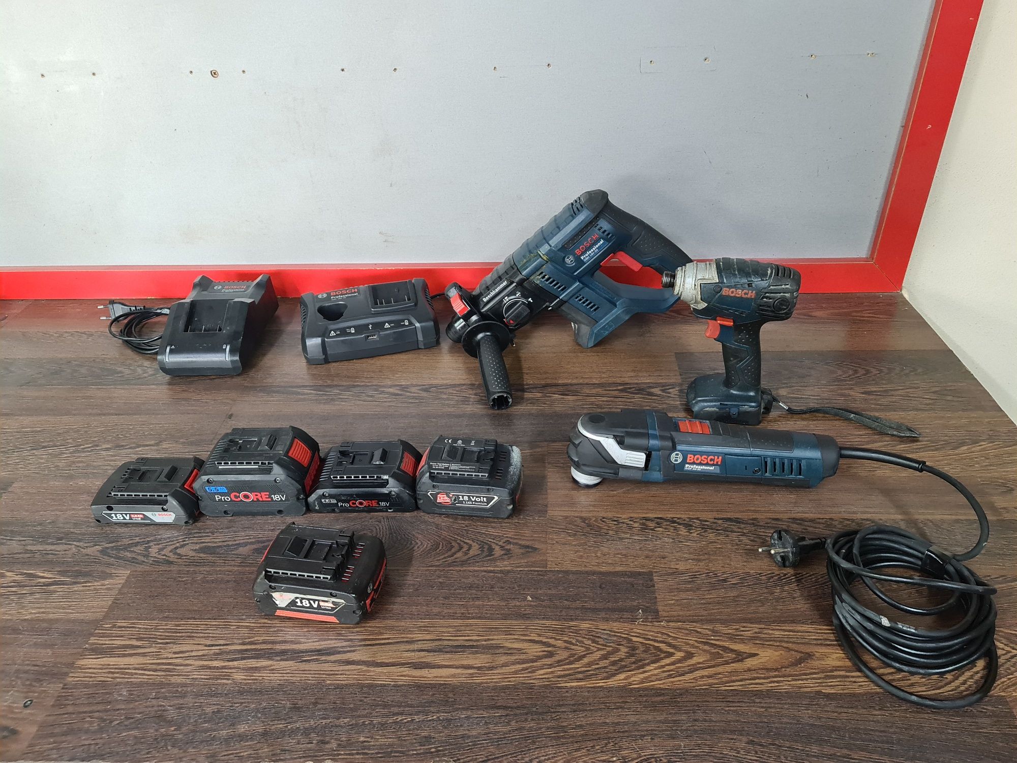 Set bosch rotopercutor filetanta