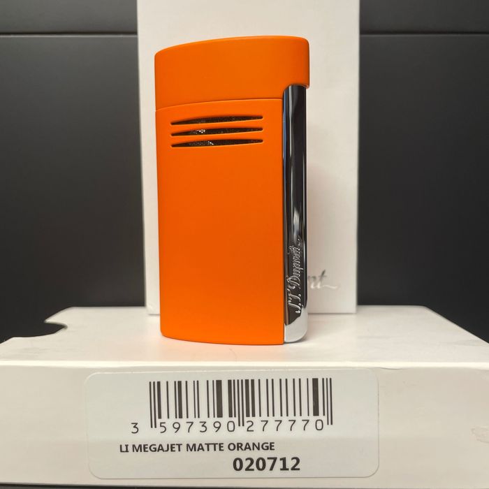 Оригинална запалка за пури ST Dupont Megajet Orange matte 020809 НОВА