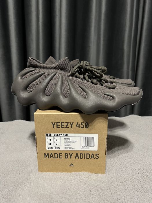 ORIGINALI (41 1/3) Adidas Yeezy 450 Cinder (US 8) Noi