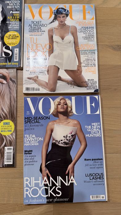 Lot/Pachet reviste Lifestyle (GQ, Vogue, Esquire, Lui)