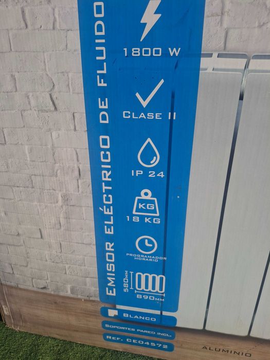 Електрически алуминиев радиатор=Нов