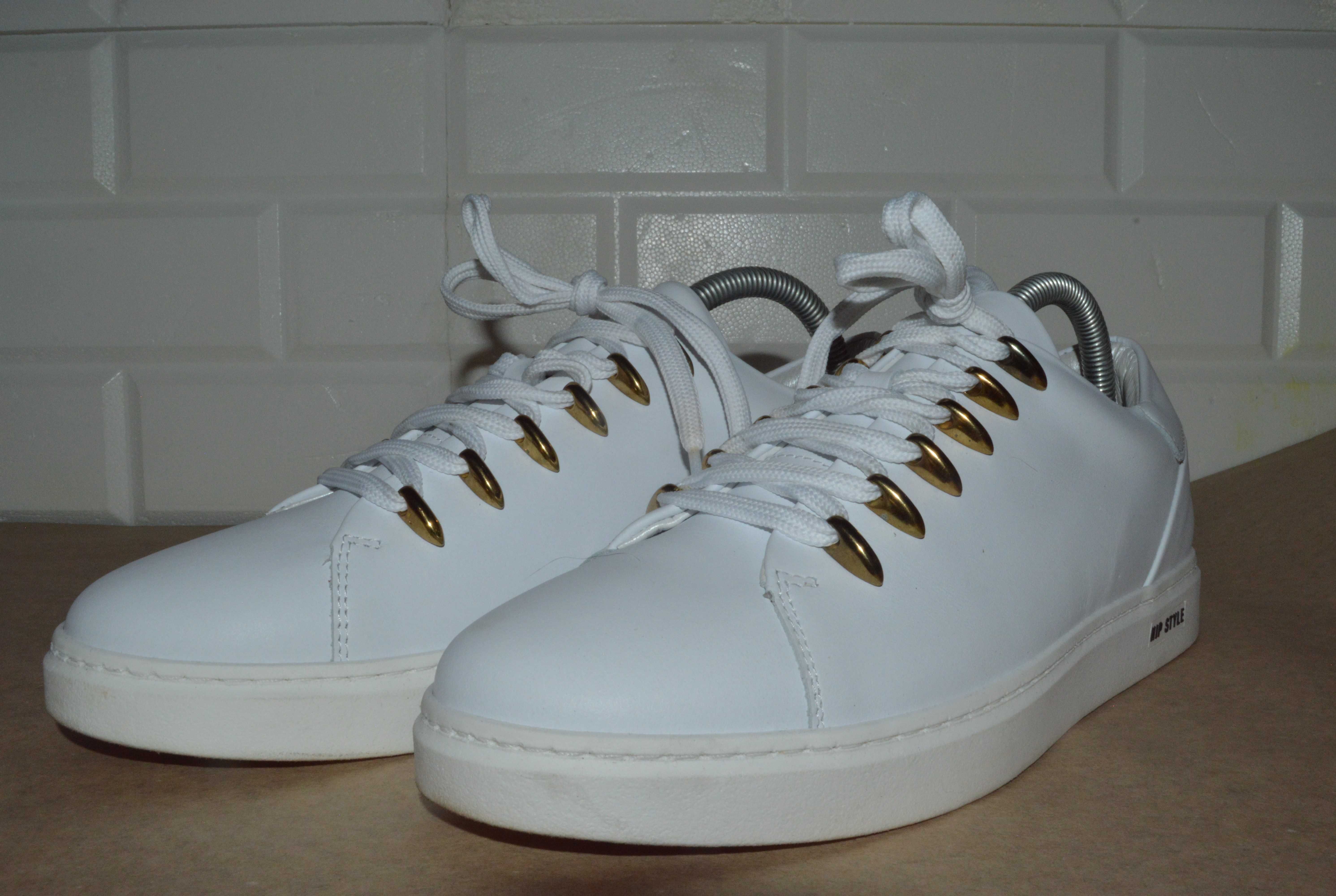 Hip Sneaker White Leather