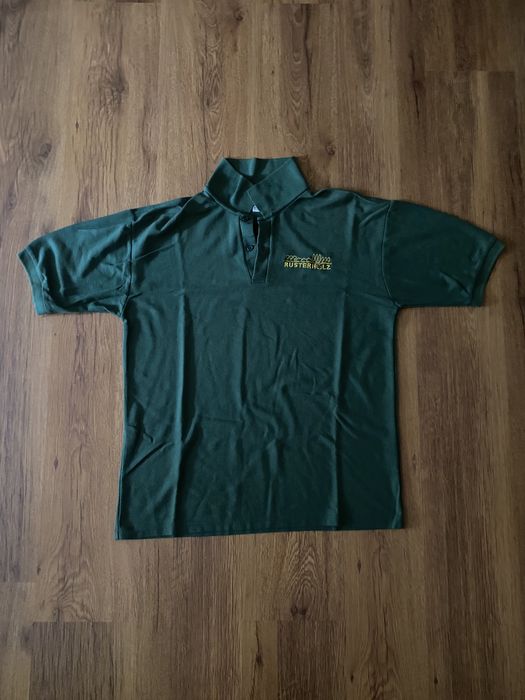 tricou polo verde