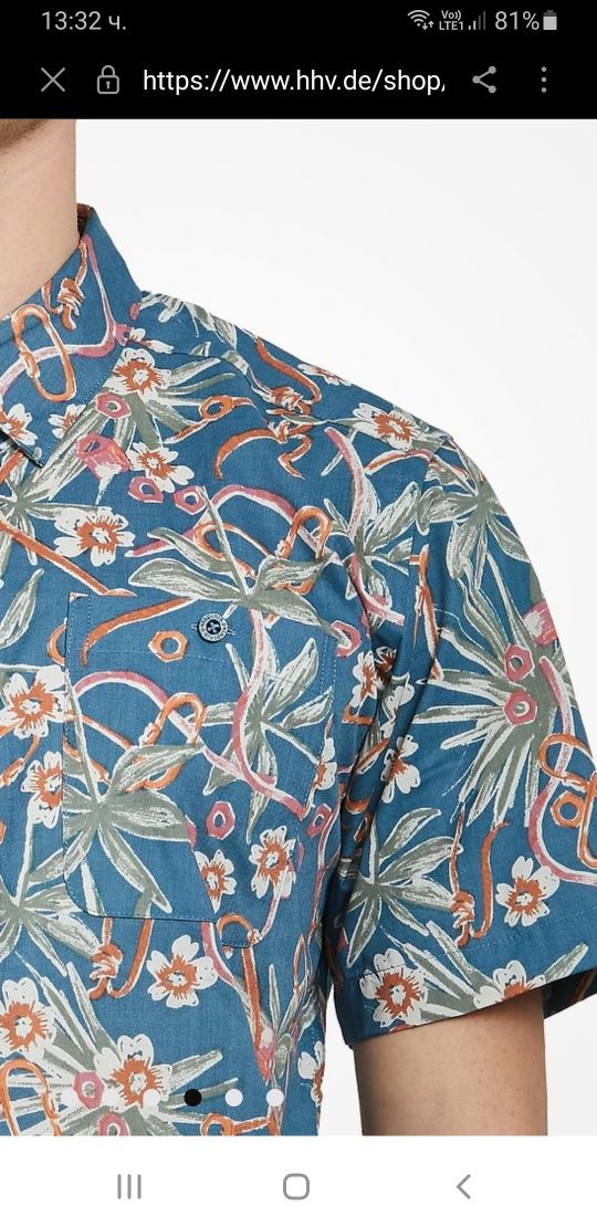 Patagonia Organic Cotton Mens Size M НОВО! ОРИГИНАЛНА Риза!
