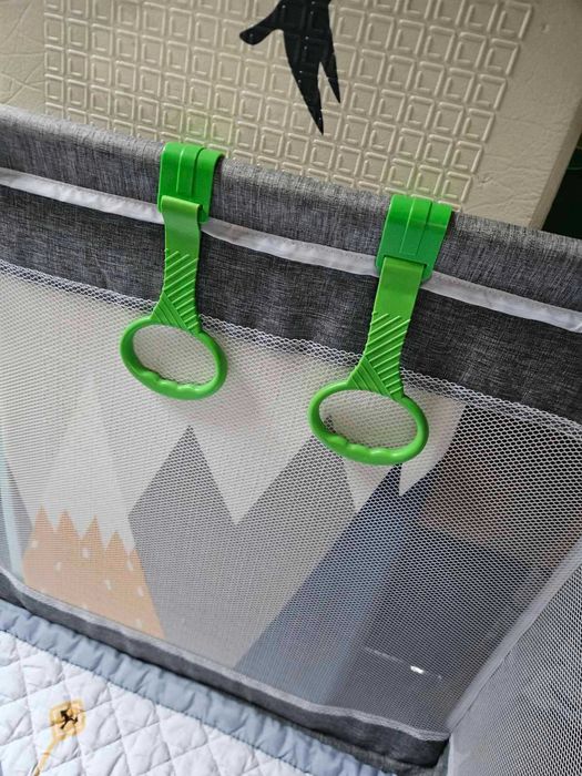 Детска кошарка Star Ibaby Oxford XL + ултрамеко килимче