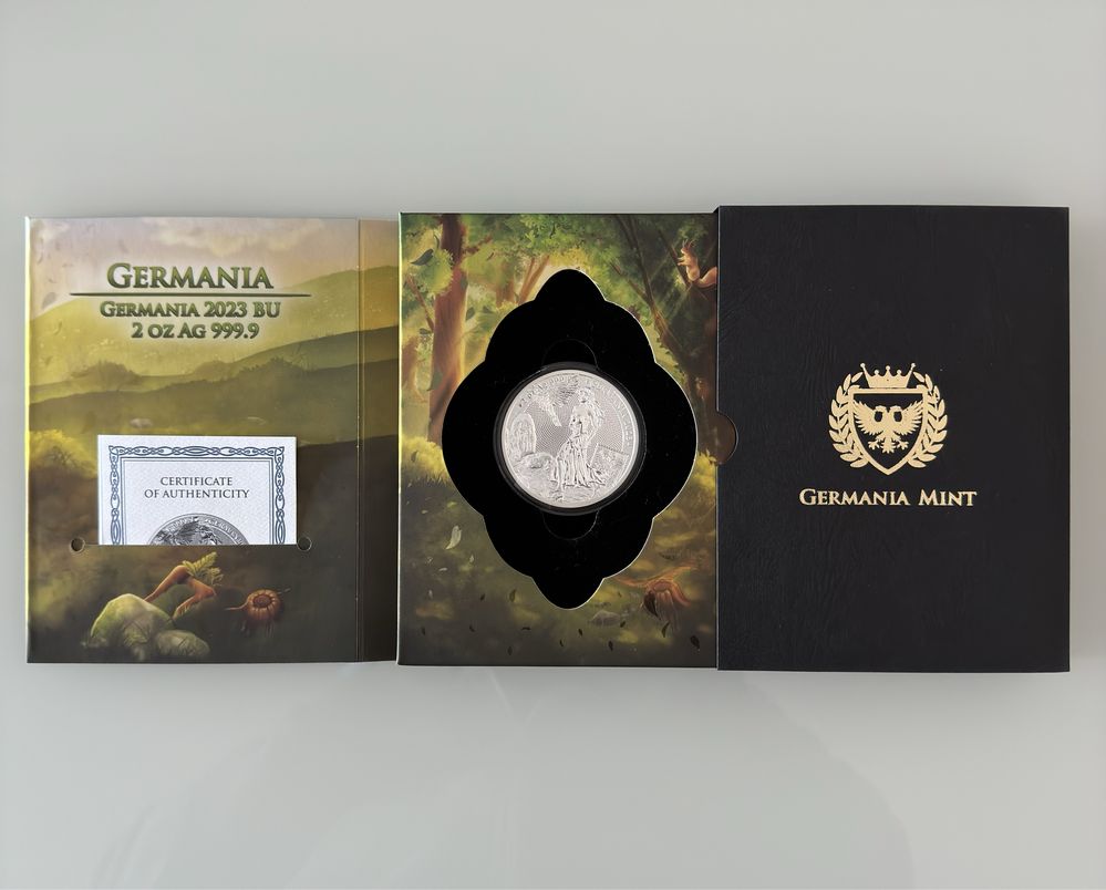 Monedă argint Germania Mint Germania 2023 2 Oz BU - Ediție limitată