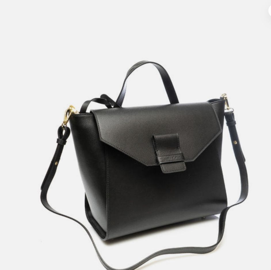 Дамска чанта Manila Grace black tote bag B105lumd500