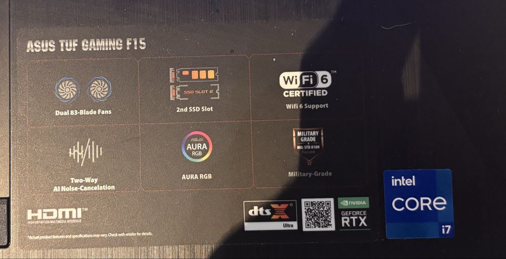 Продавам Asus TUF Gaming F15