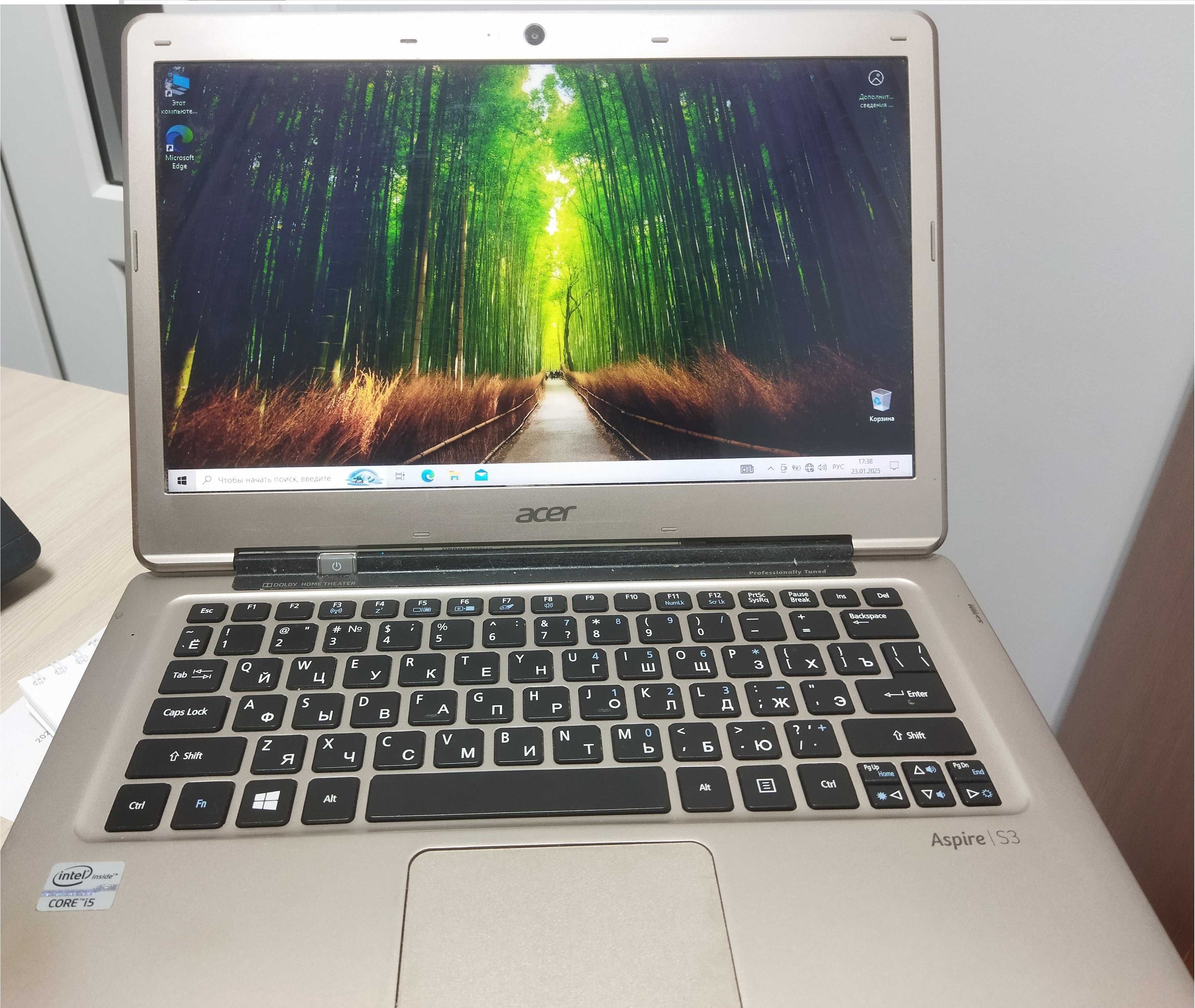 Ультрабук Acer Aspire S3 series