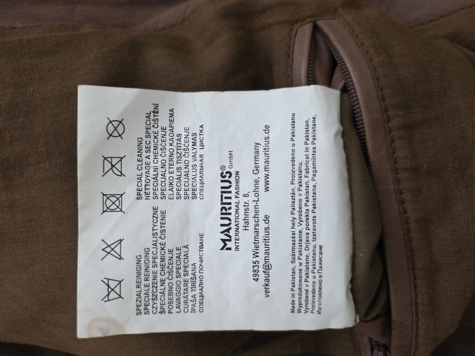 GIPSY geacă piele naturală gen mănușă
