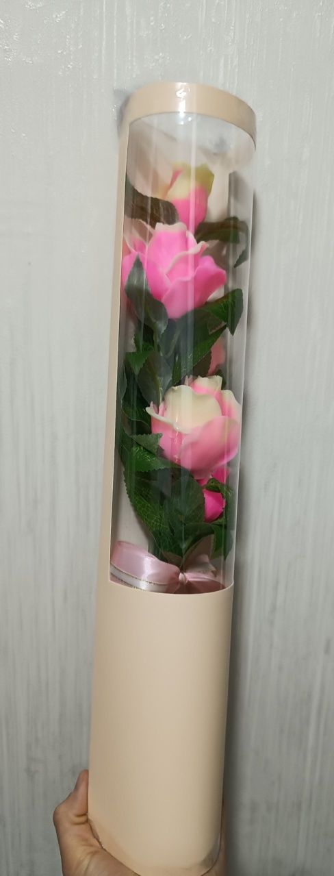 Оригинальные букеты из мыло
