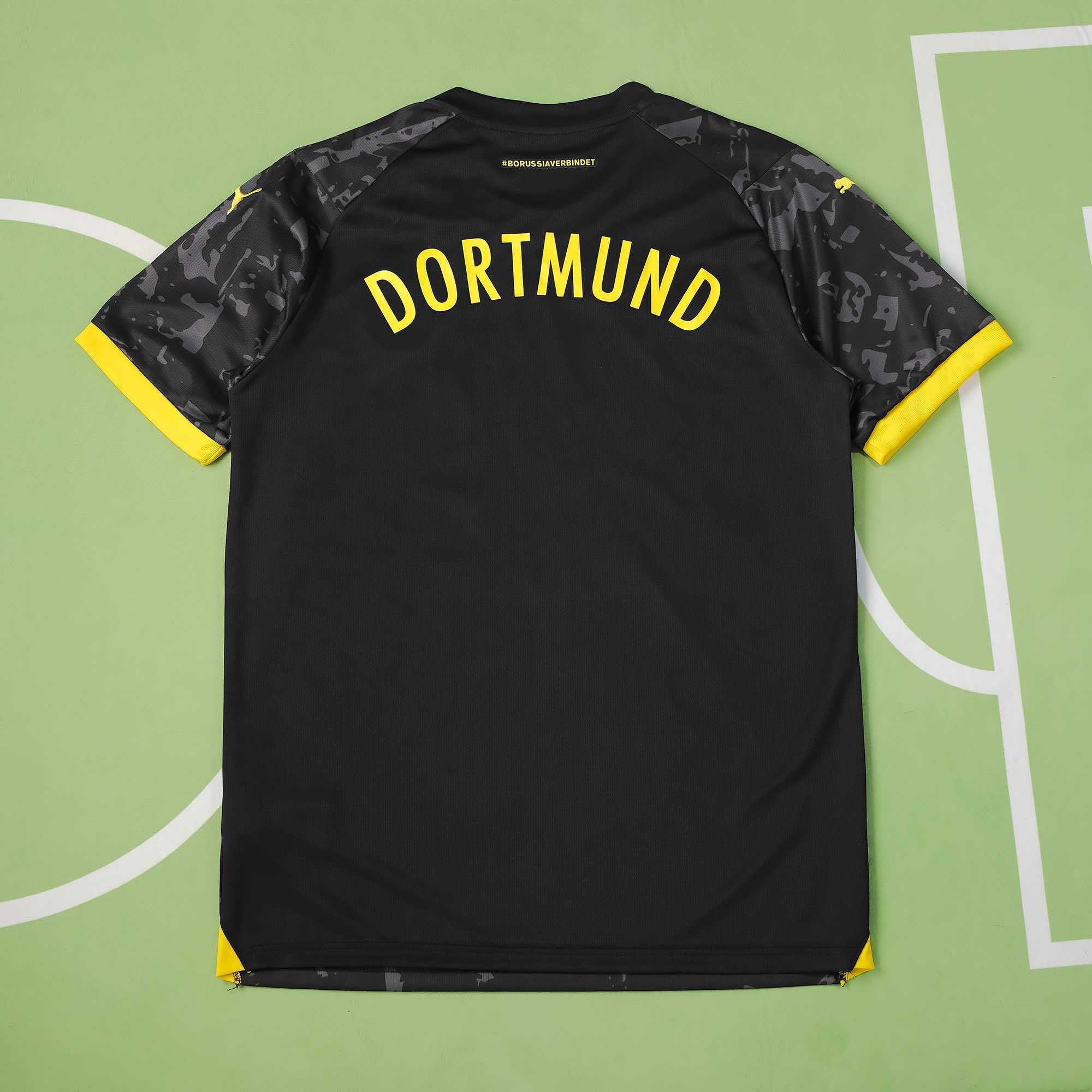 Tricou fotbal Borussia Dortmund BVB 23/24 Away