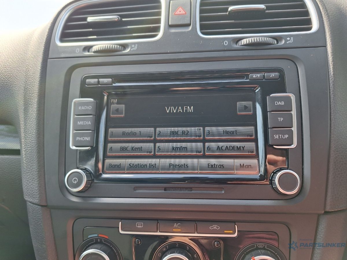 CD player RCD 510 VOLKSWAGEN GOLF VI 5K1_ 2008 - 2012 TDi BlueMotion CAYC