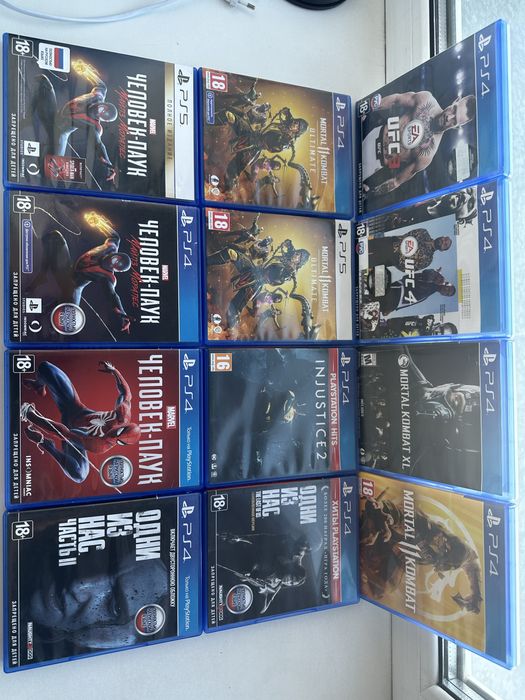Sony playstation gta 5 mafia god of  ufc nhl mk11 minecraft fifa rdr 2
