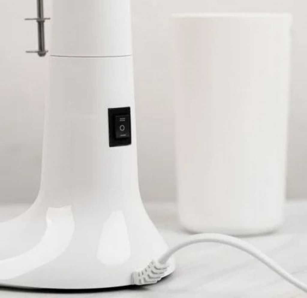 Миксер за фрапе, 100W,  450мл.мерителна чаша, Черен, бял/Гаранция 2г