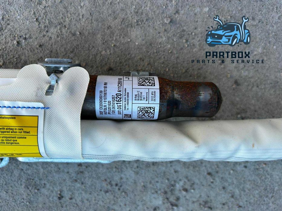 AirBag щори Opel Astra J 2012