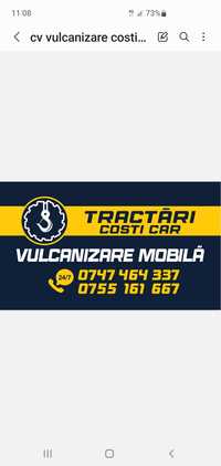 Servicii Mobile /Vulcanizare NON STOP/Tractari/Diagnoze/Depanari