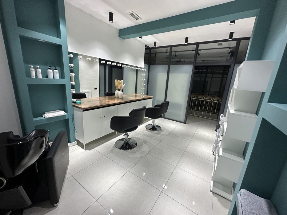 Стол с зеркалом 265см