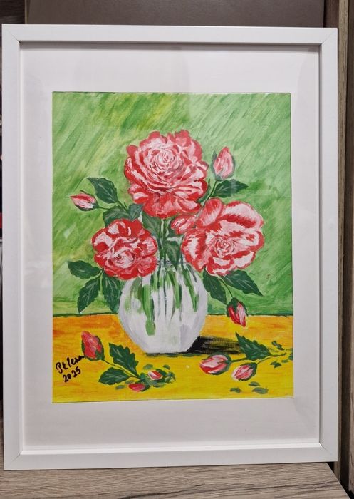 Vând picturi acrilice/ulei pe pânză sau canvas