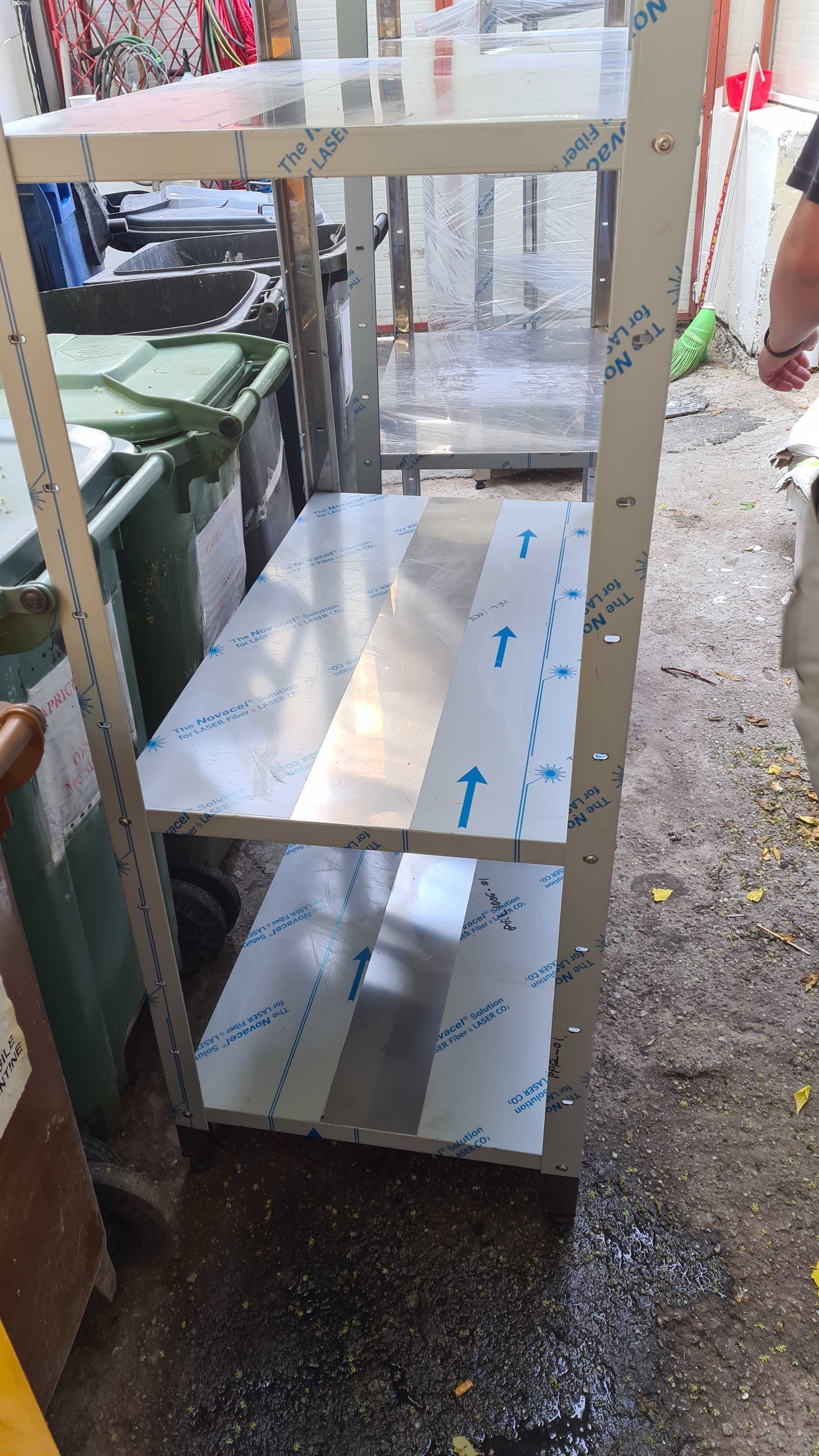 Vand raft depozitare inox vertical