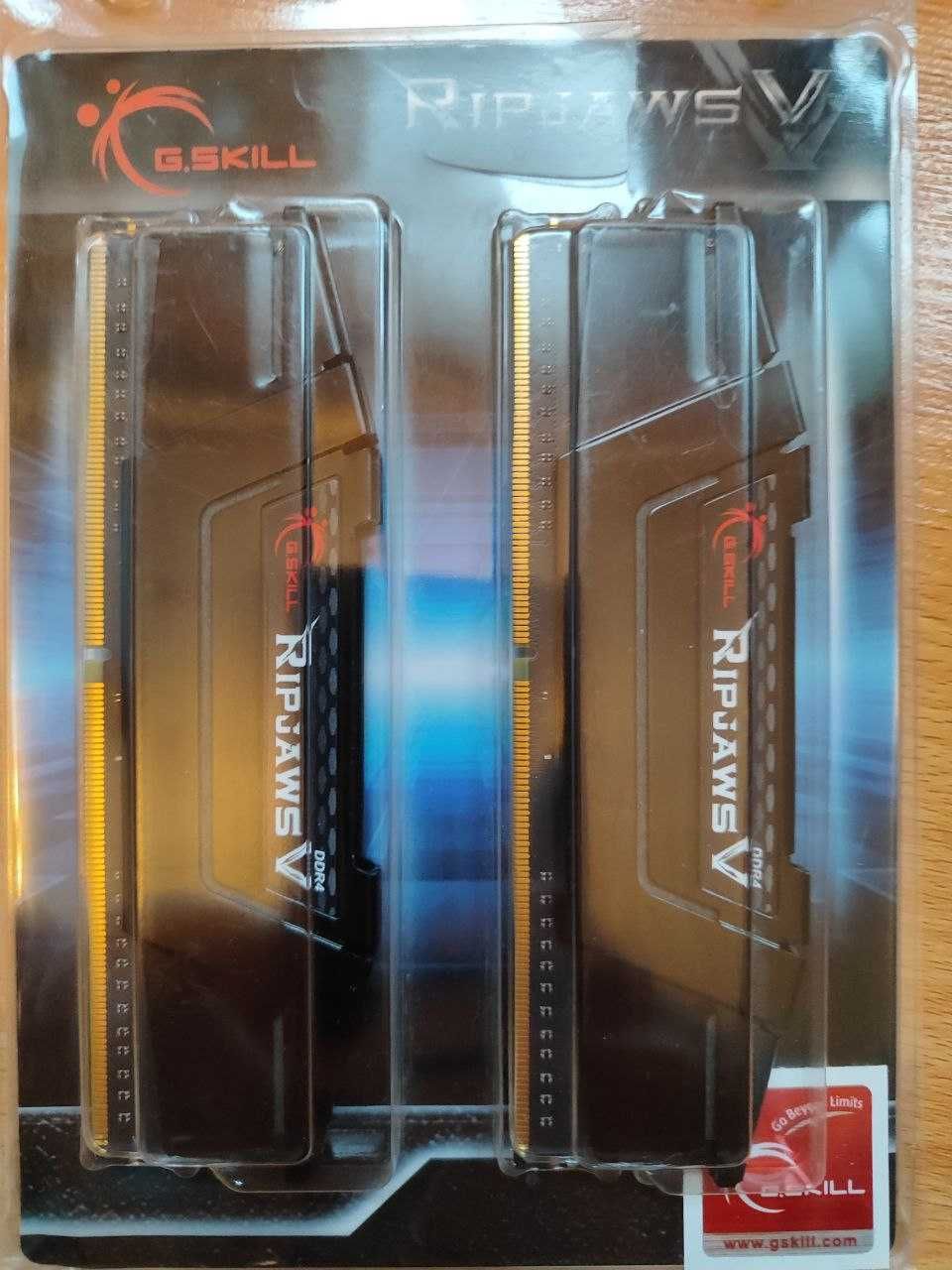 G.SKILL 16GB (2 x 8GB) Ripjaws V DDR4 оперативная память. Комплект