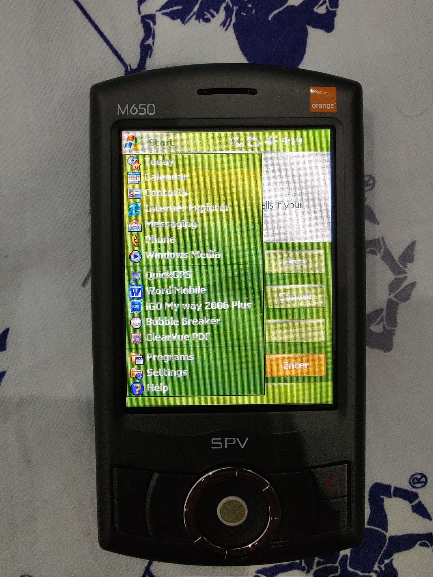 HTC M650 cu touch și GPS