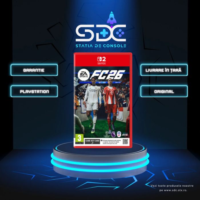 SIGILAT FC26  Nintendo Switch 2 NOU (Game-Key Card) SDC