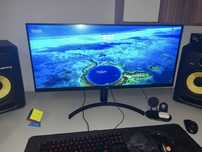LG 34" WQHD 75Hz 5ms GTG IPS LED Monitor (34WN750-B)