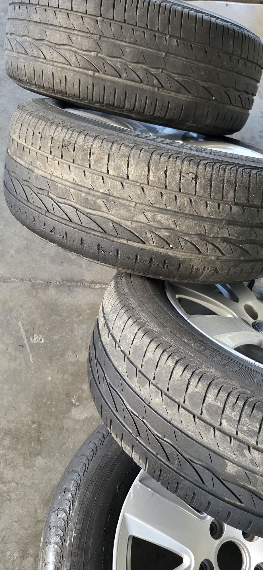 Оригинални джанти с гуми Bridgestone 5х112 r16 за Audi Vw Vag
