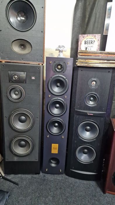 Boxe Infinity kappa 80 JBL LX66 Triangle celius 202 HI-END