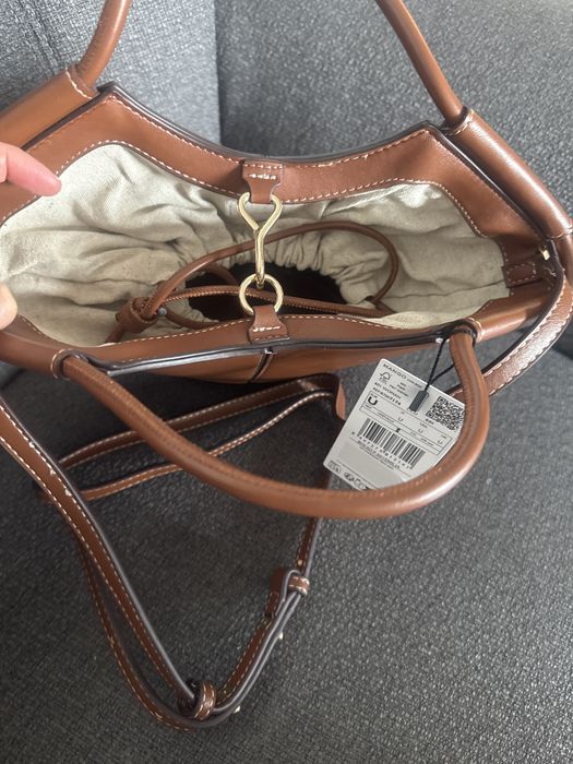 Mango нова кожена чанта Намалена