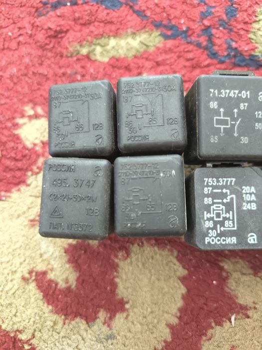 Релюшки на КамАЗы евро 2,3,4,5