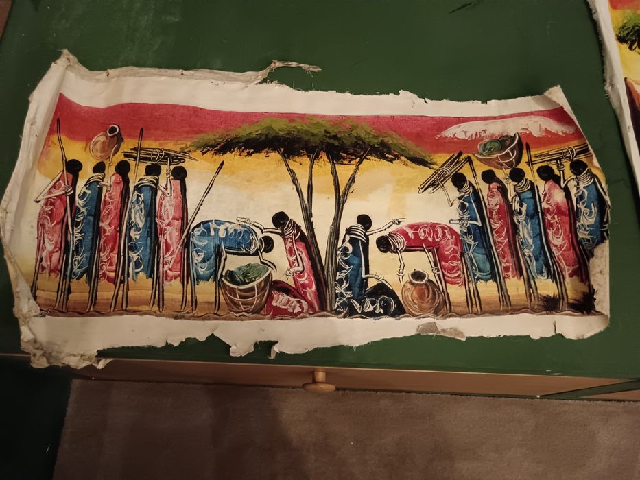 Pictura ulei pe panza Zanzibar